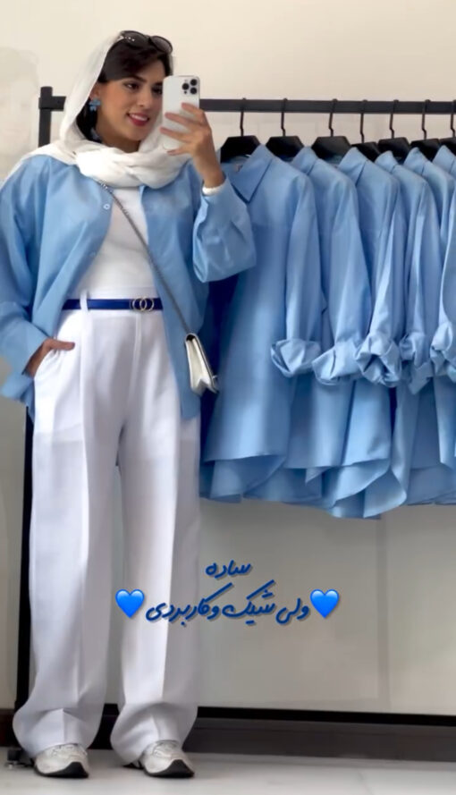 مانتو شوميزي ساجاسا كد 506970 - تصویر 8