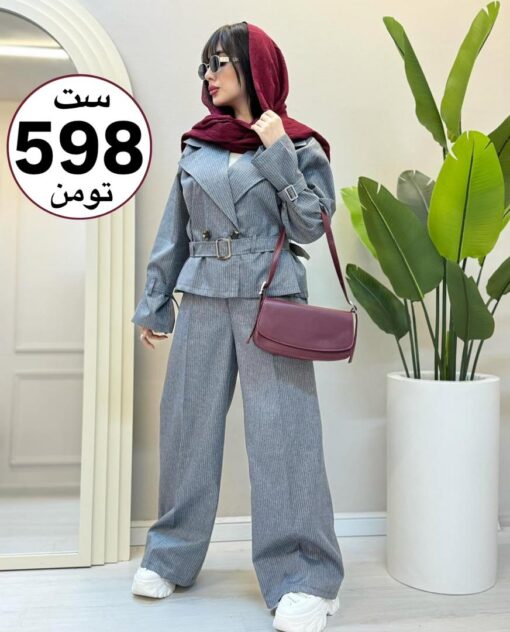 کت شلوار دیپلمات تينا T كد 8461467