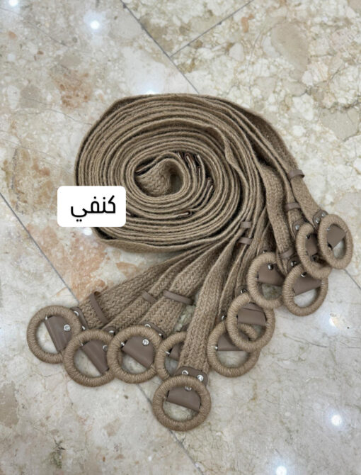 كمربند بافتني پر طرفدارر كد 607080 - تصویر 2