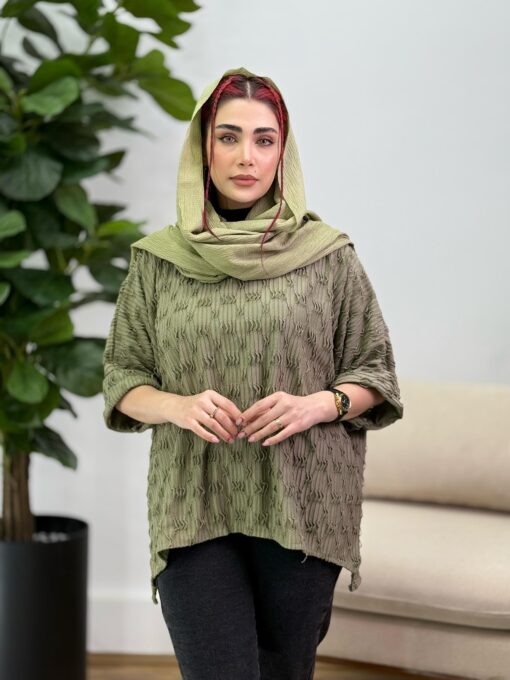 شومیز جلو بسته تَرنُم كد 714627