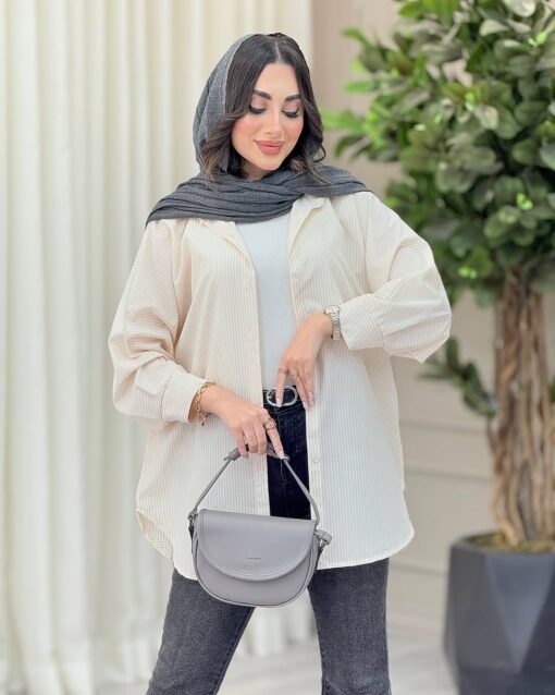 مانتو اسپرت راه راه کد 13677 - تصویر 6