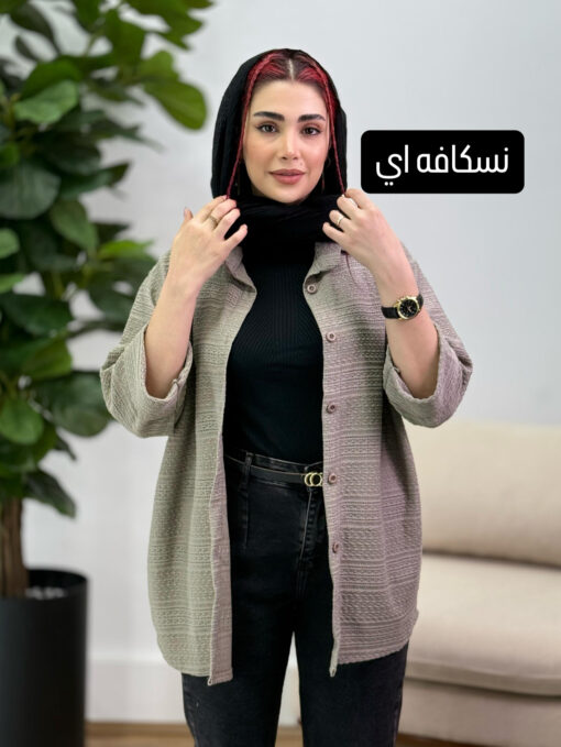 مانتو مراكشي روشنك كد 13585 - تصویر 2