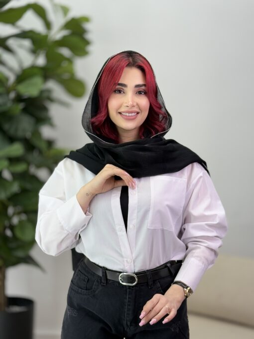 مانتو شوميزي بيسيك الهه كد 91577 - تصویر 5