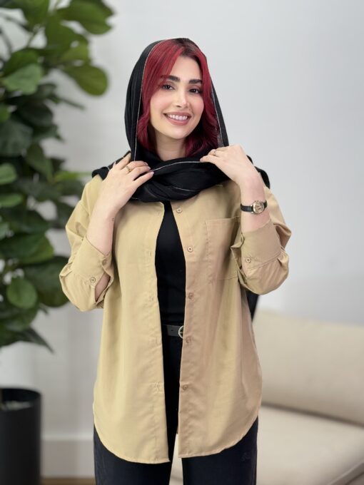 مانتو شوميزي بيسيك الهه كد 91577 - تصویر 15