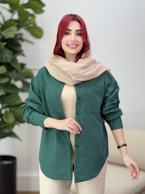 مانتو شوميزي بيسيك الهه كد 91577 - تصویر 19
