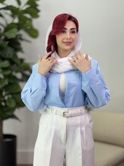 مانتو شوميزي بيسيك الهه كد 91577 - تصویر 27