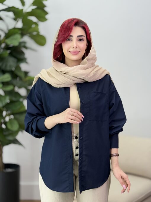 مانتو شوميزي بيسيك الهه كد 91577 - تصویر 33