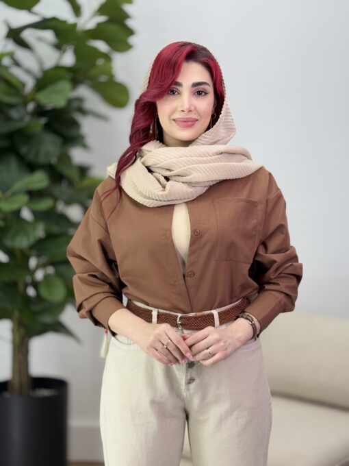 مانتو شوميزي بيسيك الهه كد 91577 - تصویر 35