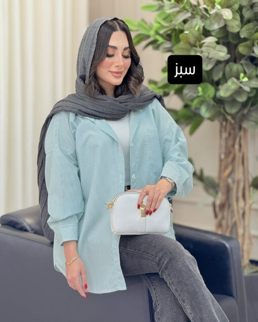 مانتوراه راه تک جیب مهلا کد6365 - تصویر 5