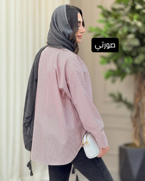 مانتوراه راه تک جیب مهلا کد6365 - تصویر 2