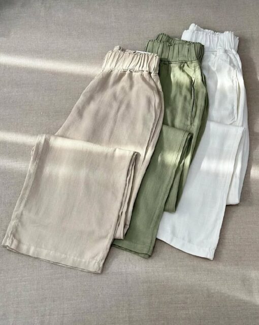 شلوار نيم بگ ZARA كد 644164