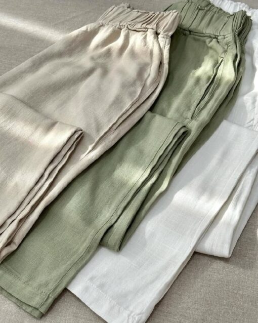 شلوار نيم بگ ZARA كد 644164 - تصویر 6