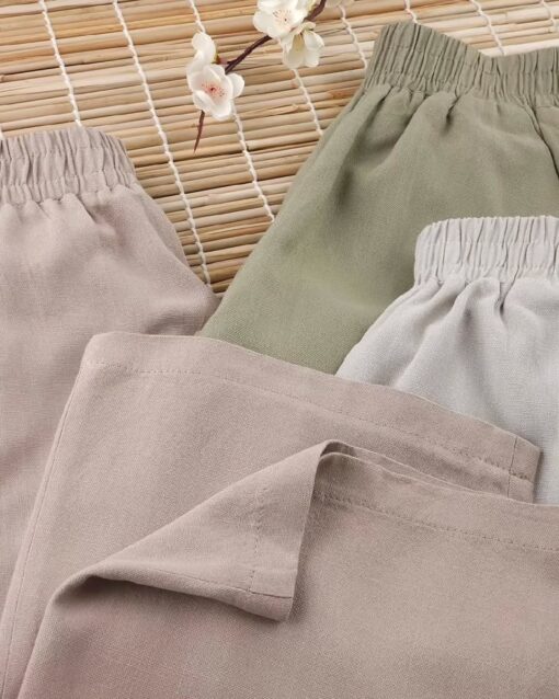 شلوار نيم بگ ZARA كد 644164 - تصویر 9
