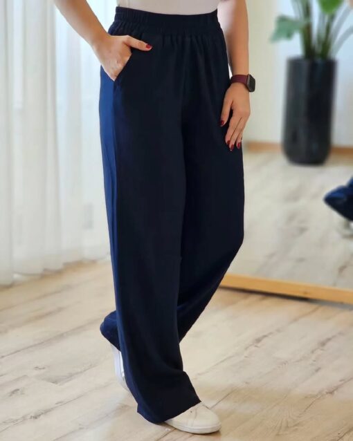 شلوار نيم بگ ZARA كد 644164 - تصویر 10