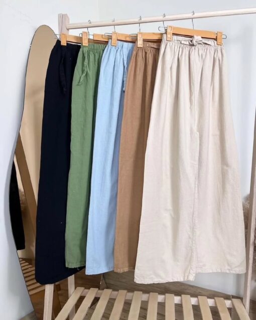 شلوار نيم بگ ZARA كد 644164 - تصویر 18