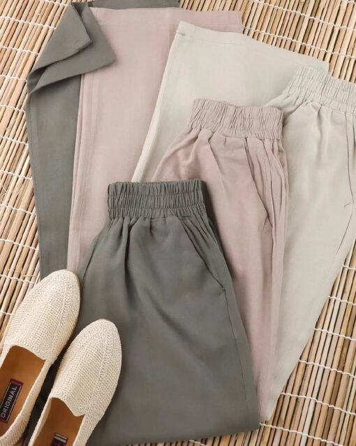 شلوار نيم بگ ZARA كد 644164 - تصویر 15