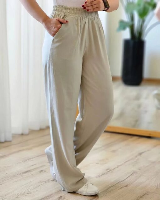 شلوار نيم بگ ZARA كد 644164 - تصویر 5