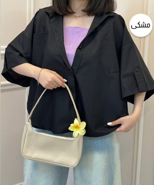 شومیز آستين پاگن مهدخت كد 715755 - تصویر 4