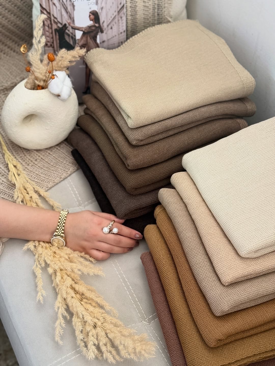 شال بافت بامبو كد 81567