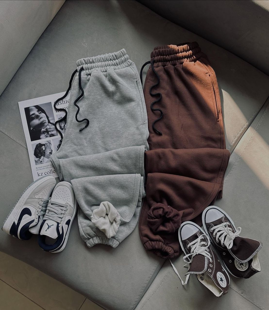 شلوار دورس سه نخ داخل كُرك كد 41646